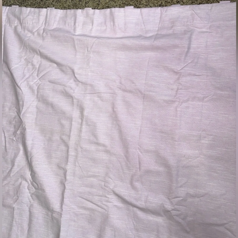 Pottery Barn Kids Bright Linen blackout curtain panel 44” x 84” 1 panel Pink